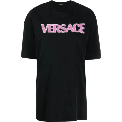Women's Clothing T-Shirts & Polos Ss23 , female, Sizes: 2XS - Versace - Modalova