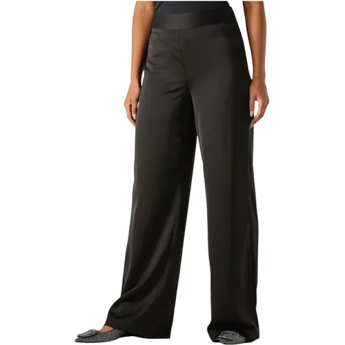 Elegante Schwarze Pantalon für Frauen , Damen, Größe: L - Co'Couture - Modalova