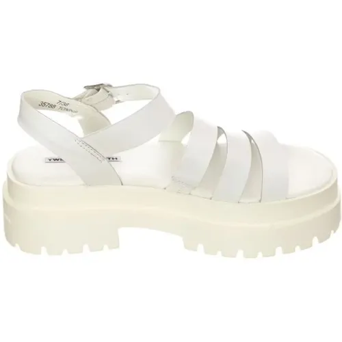 Weiße flache Sandalen für Damen - Größe 39 , Damen, Größe: 41 EU - Windsor Smith - Modalova