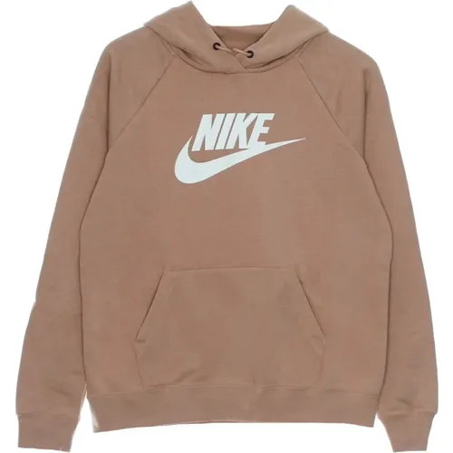 Rose Whisper Hoodie with Kangaroo Pocket , female, Sizes: XS - Nike - Modalova