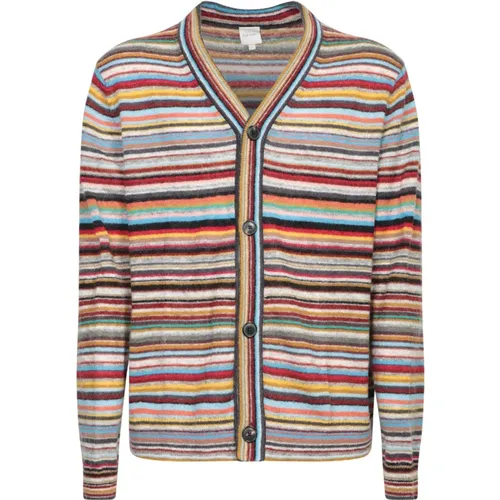 Luxuriöser Multi-Cardigan-Pullover , Herren, Größe: M - PS By Paul Smith - Modalova