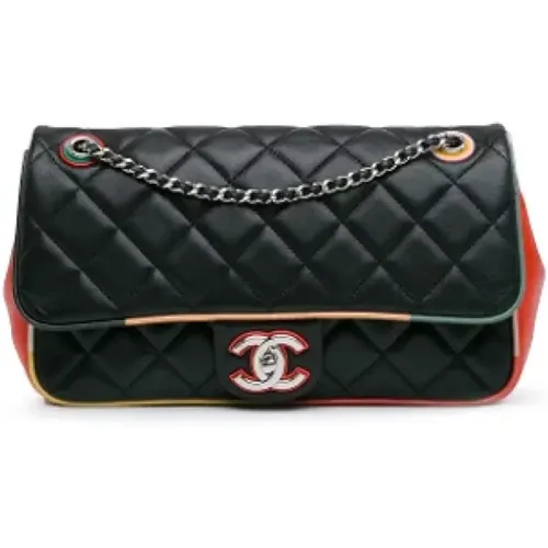 Pre-owned Leather shoulder-bags , female, Sizes: ONE SIZE - Chanel Vintage - Modalova