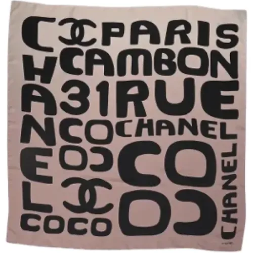 Pre-owned Silk scarves , female, Sizes: ONE SIZE - Chanel Vintage - Modalova