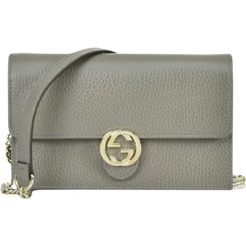 Interlocking Chain Wallet Bag , female, Sizes: ONE SIZE - Gucci - Modalova
