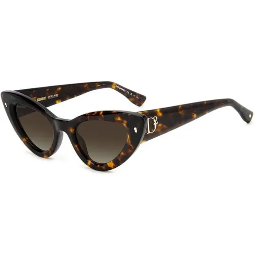 Retro Style Sunglasses , female, Sizes: 51 MM - Dsquared2 - Modalova