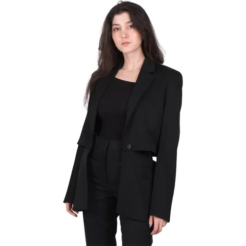 Cut Out Blazer, Fashion-Forward Style , female, Sizes: 2XS, XS, M, 3XS, S - JW Anderson - Modalova