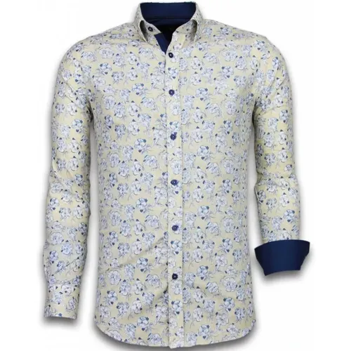 Blumige Hemden für Männer - Trendige Hemden - 2025 , Herren, Größe: XL - Gentile Bellini - Modalova