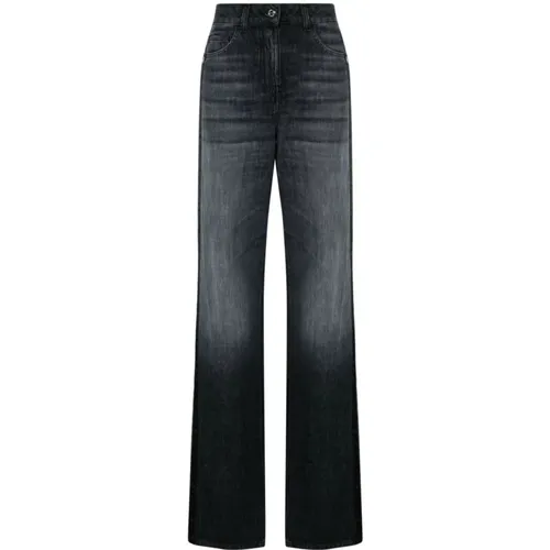 Classic Denim Jeans for Everyday Wear , female, Sizes: W29 - Elisabetta Franchi - Modalova