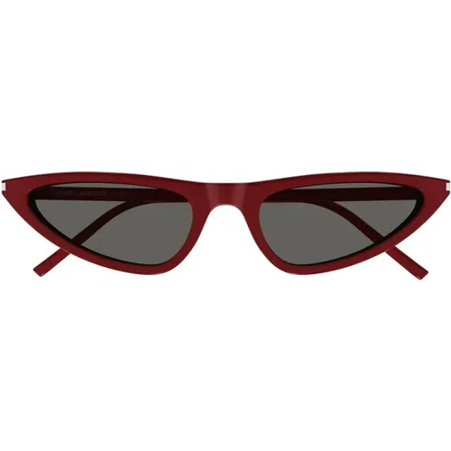 Modern Cat-Eye Sunglasses , female, Sizes: 55 MM - Saint Laurent - Modalova