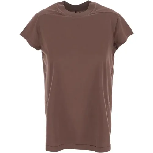 Minimalistisches Level T-Shirt , Damen, Größe: S - Rick Owens - Modalova
