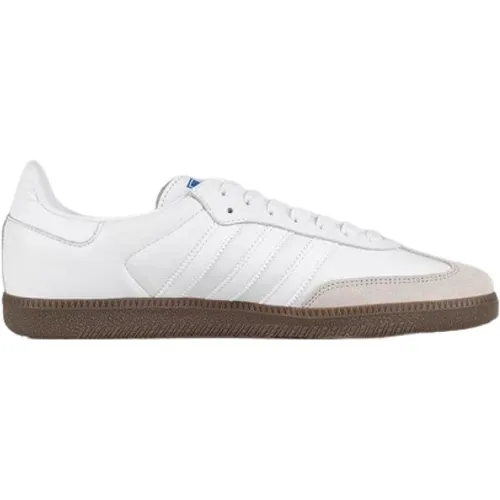 Samba OG Weiße Gummi-Sneakers , Herren, Größe: 44 2/3 EU - Adidas - Modalova