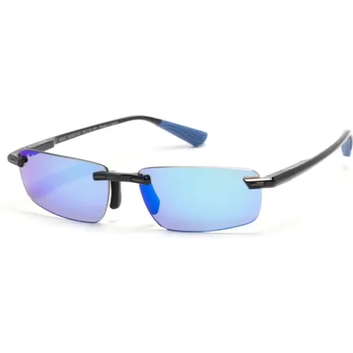 Blue Sunglasses Stylish Everyday Use , unisex, Sizes: 59 MM - Maui Jim - Modalova