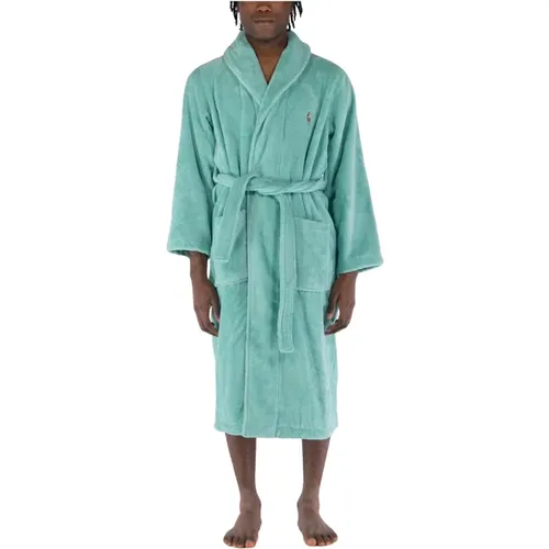 Shawl Lounge Robe , male, Sizes: L/XL, S/M - Ralph Lauren - Modalova