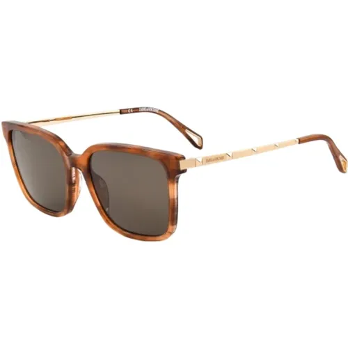 Braune Azetat Damen Sonnenbrille - Zadig & Voltaire - Modalova