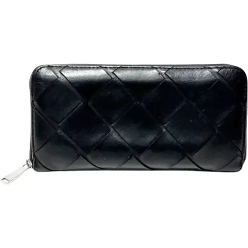 Pre-owned Leather wallets , female, Sizes: ONE SIZE - Bottega Veneta Vintage - Modalova