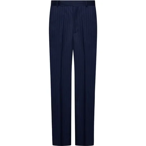 Wool Slim Fit Trousers , male, Sizes: M, S - Givenchy - Modalova