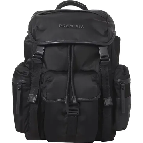 Booker Backpack - Stylish and Durable Shoulder Bag , male, Sizes: ONE SIZE - Premiata - Modalova