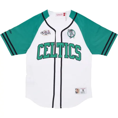 Boston Celtics NBA Trainingsjersey , Herren, Größe: L - Mitchell & Ness - Modalova