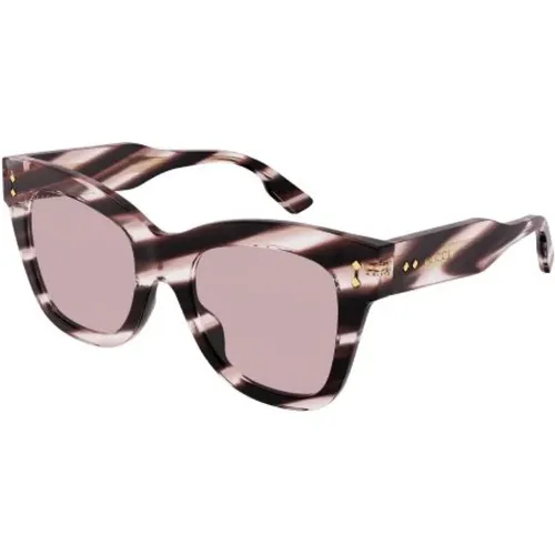 Gg1082S Sunglasses - Havana Pink , unisex, Sizes: 52 MM - Gucci - Modalova
