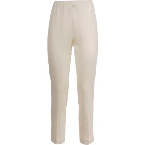 Elastic Waist Knit Pants , female, Sizes: S, M, XS - Le Tricot Perugia - Modalova
