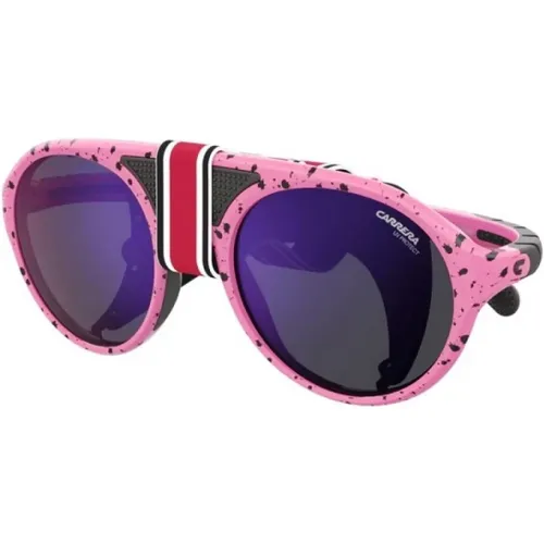 Rosa Acetat Unisex-Sonnenbrille - Carrera - Modalova