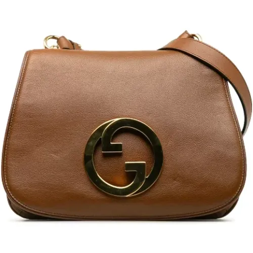 Pre-owned Leather gucci-bags , female, Sizes: ONE SIZE - Gucci Vintage - Modalova