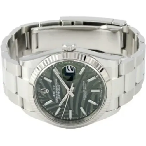 Pre-owned Stainless Steel watches , male, Sizes: ONE SIZE - Rolex Vintage - Modalova