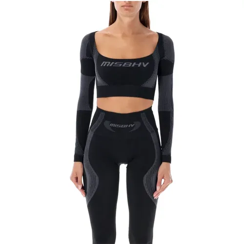 Active Crop Top Aw24 , female, Sizes: XS/S, M - Misbhv - Modalova