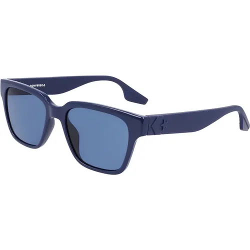 Recraft-411 Blaue Sonnenbrille , Herren, Größe: 54 MM - Converse - Modalova