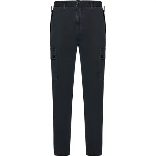 Grey Casual Trousers , male, Sizes: W31 - Stone Island - Modalova