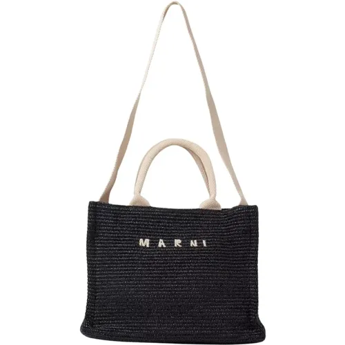 Small Basket Tote Bag , female, Sizes: ONE SIZE - Marni - Modalova