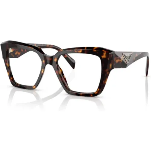 Tortoise Brillengestelle Sonnenbrille , unisex, Größe: 49 MM - Prada - Modalova