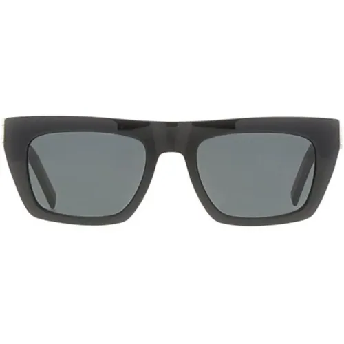 Acetate Sunglasses with Metal Detail , unisex, Sizes: ONE SIZE - Saint Laurent - Modalova