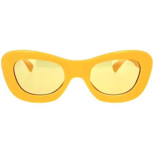 Mutige Gelbe Schmetterlingssonnenbrille - Ambush - Modalova
