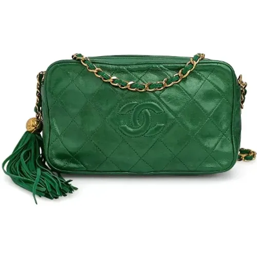 Pre-owned Leather chanel-bags , female, Sizes: ONE SIZE - Chanel Vintage - Modalova