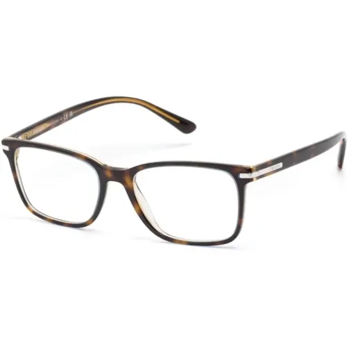 Blaue Optische Brille, vielseitig und stilvoll , Herren, Größe: 56 MM - Prada - Modalova