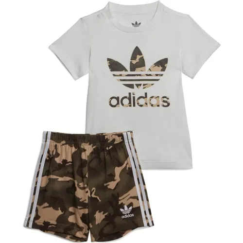 Lässiges T-Shirt und Shorts Set - adidas Originals - Modalova