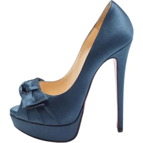 Pre-owned Satin heels - Christian Louboutin Pre-owned - Modalova