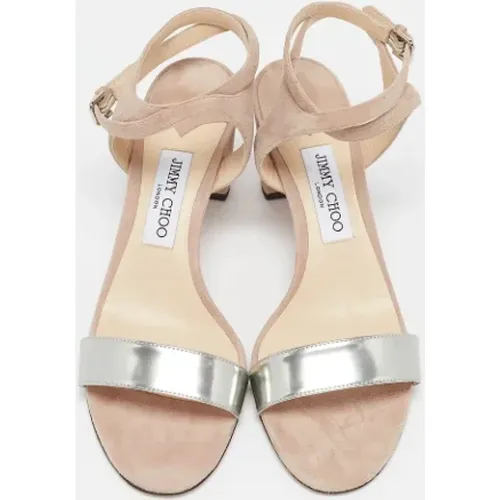 Pre-owned Leder sandals - Jimmy Choo Pre-owned - Modalova