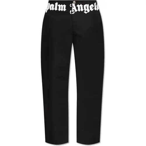 Wide-leg Pants , male, Sizes: M, L, S - Palm Angels - Modalova