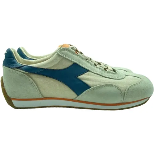 Canvas Stone Washed Sneakers , male, Sizes: 6 UK, 6 1/2 UK - Diadora - Modalova