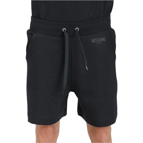 Herren Logo Banded Shorts , Herren, Größe: XL - Moschino - Modalova