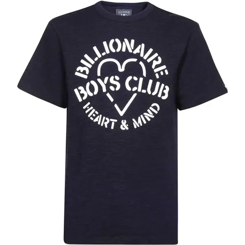 Baumwoll T-Shirt mit Frontdruck - Billionaire Boys Club - Modalova