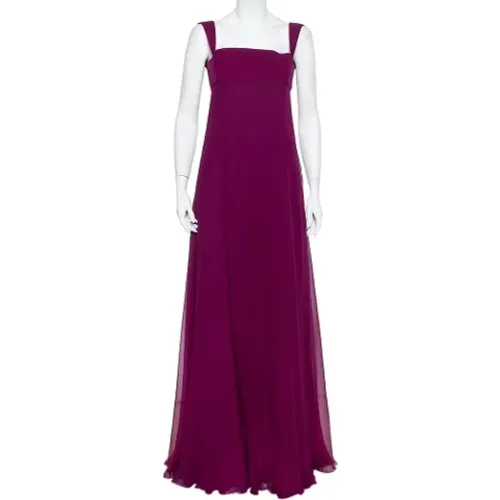 Pre-owned Silk dresses , female, Sizes: S - Yves Saint Laurent Vintage - Modalova