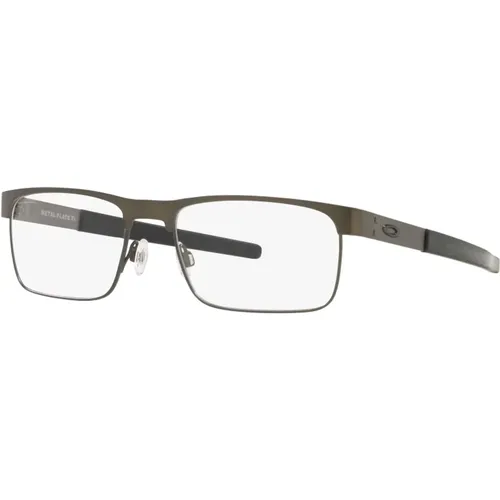 Metal Plate Pewter Sonnenbrillen Frames , unisex, Größe: 56 MM - Oakley - Modalova