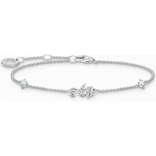 Womens Bracelet Seahorse Bracelet 925 Sterling Silver A2061-051-14-L19V , female, Sizes: ONE SIZE - Thomas Sabo - Modalova