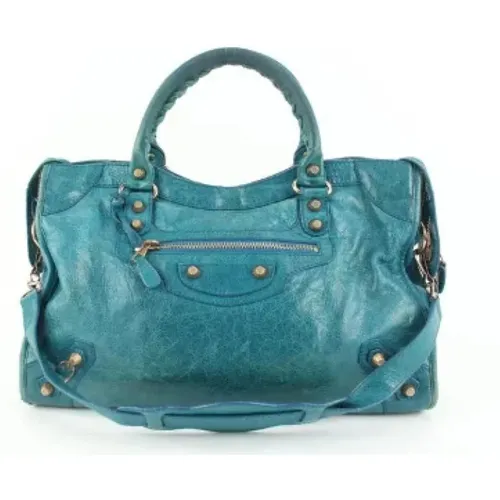 Pre-owned Leather balenciaga-bags , female, Sizes: ONE SIZE - Balenciaga Vintage - Modalova