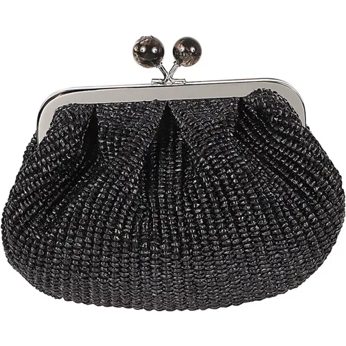 Stylish Leather Handbag , female, Sizes: ONE SIZE - Max Mara Weekend - Modalova