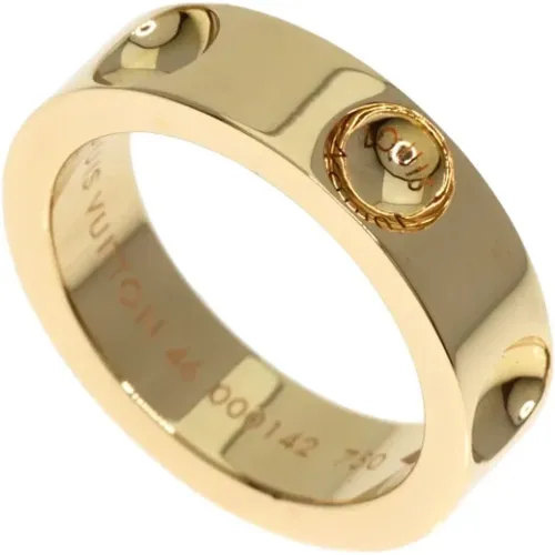 Pre-owned Gold louis-vuitton-jewelry , female, Sizes: ONE SIZE - Louis Vuitton Vintage - Modalova