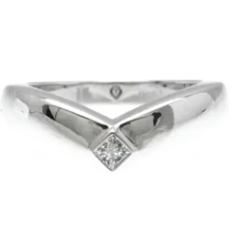 Pre-owned White Gold rings , female, Sizes: ONE SIZE - Cartier Vintage - Modalova